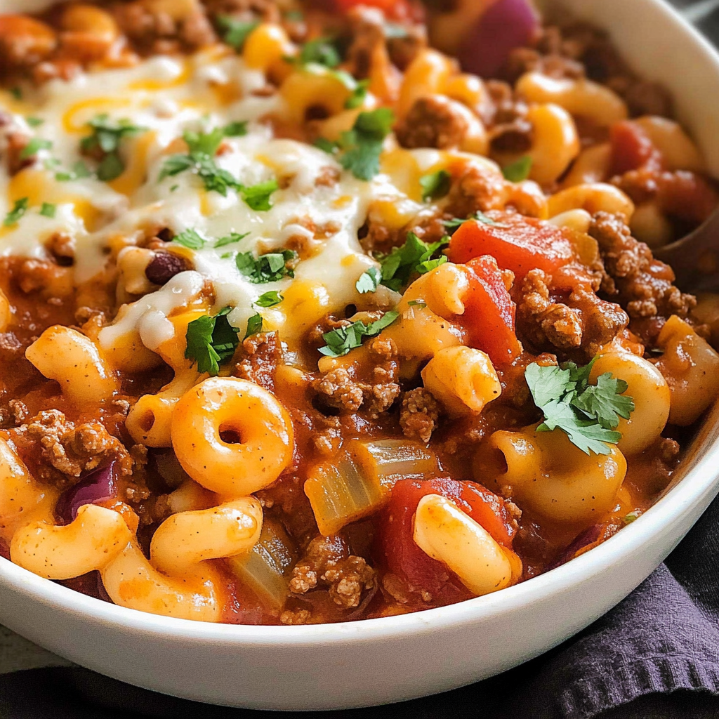 Chili Mac and Cheese