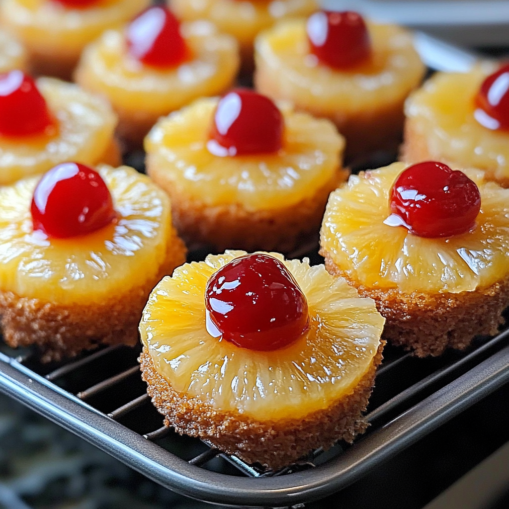 Mini Pineapple Cakes