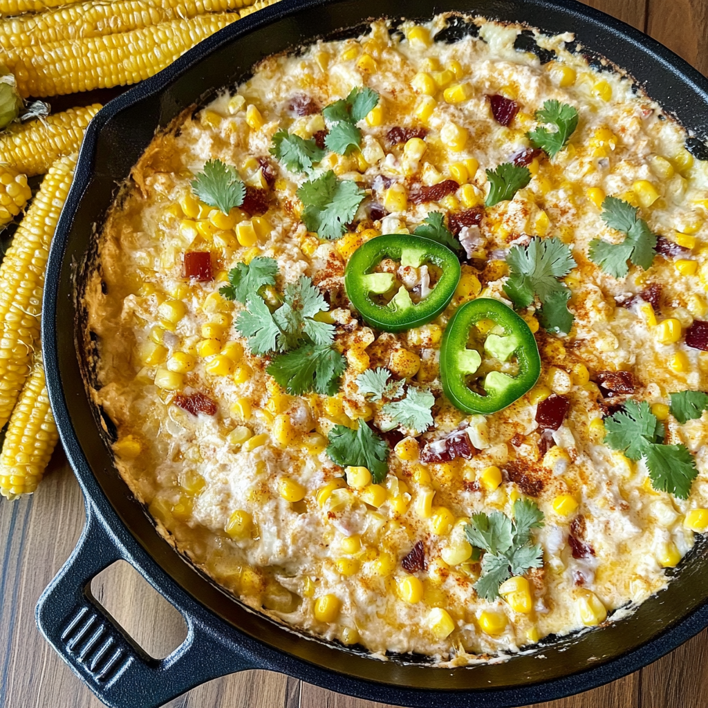 Smoked Mexican Street Corn Dip