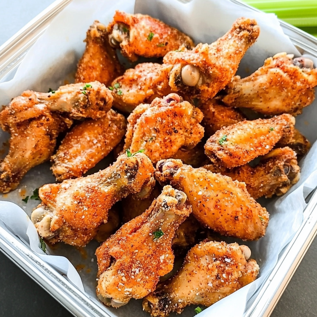 Crispy Baked Chicken Wings 