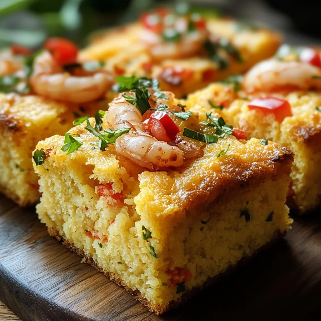 Crawfish Cornbread
