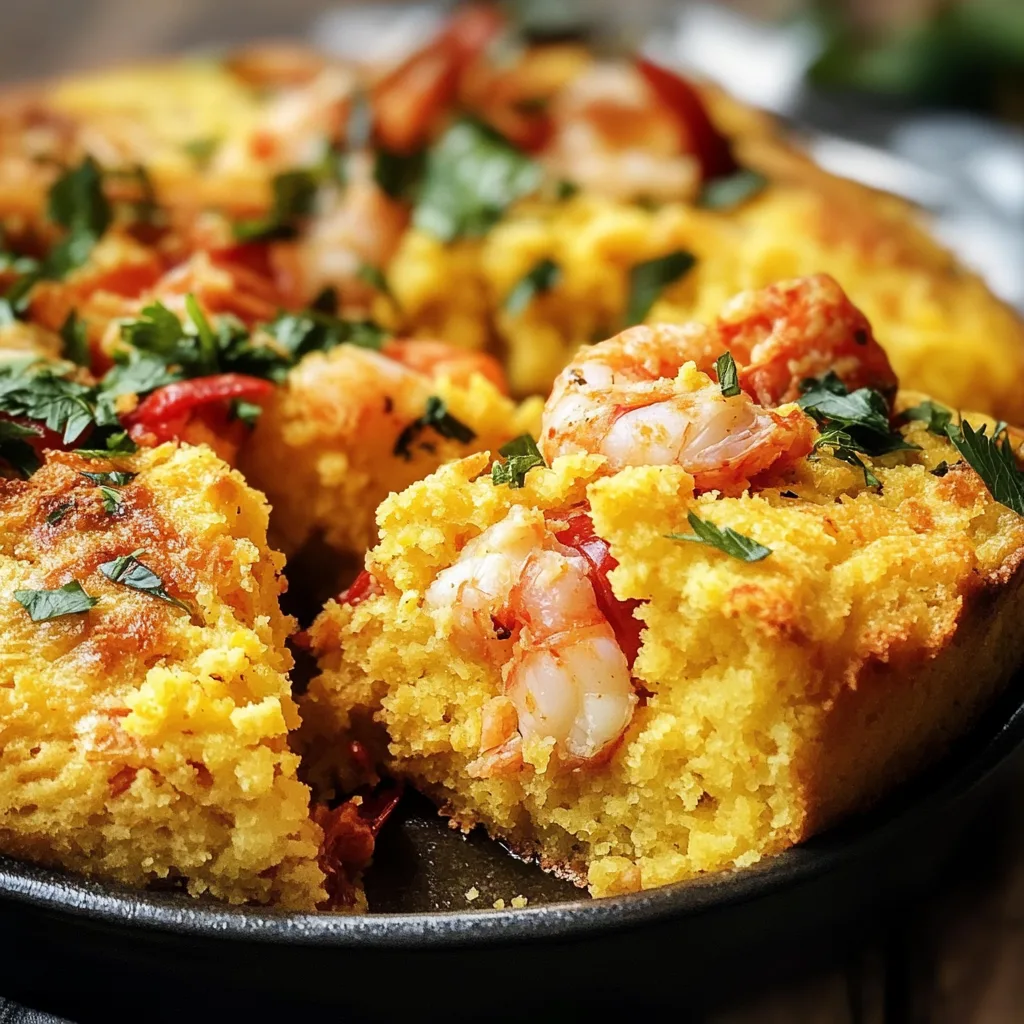 Crawfish Cornbread