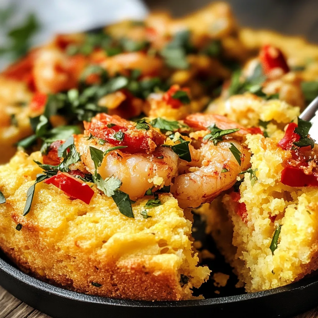 Crawfish Cornbread
