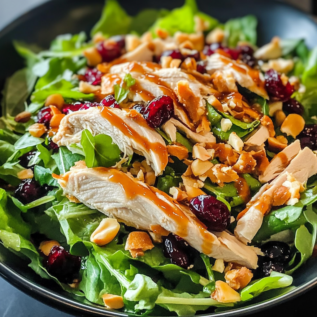 Asian Chicken Cranberry Salad