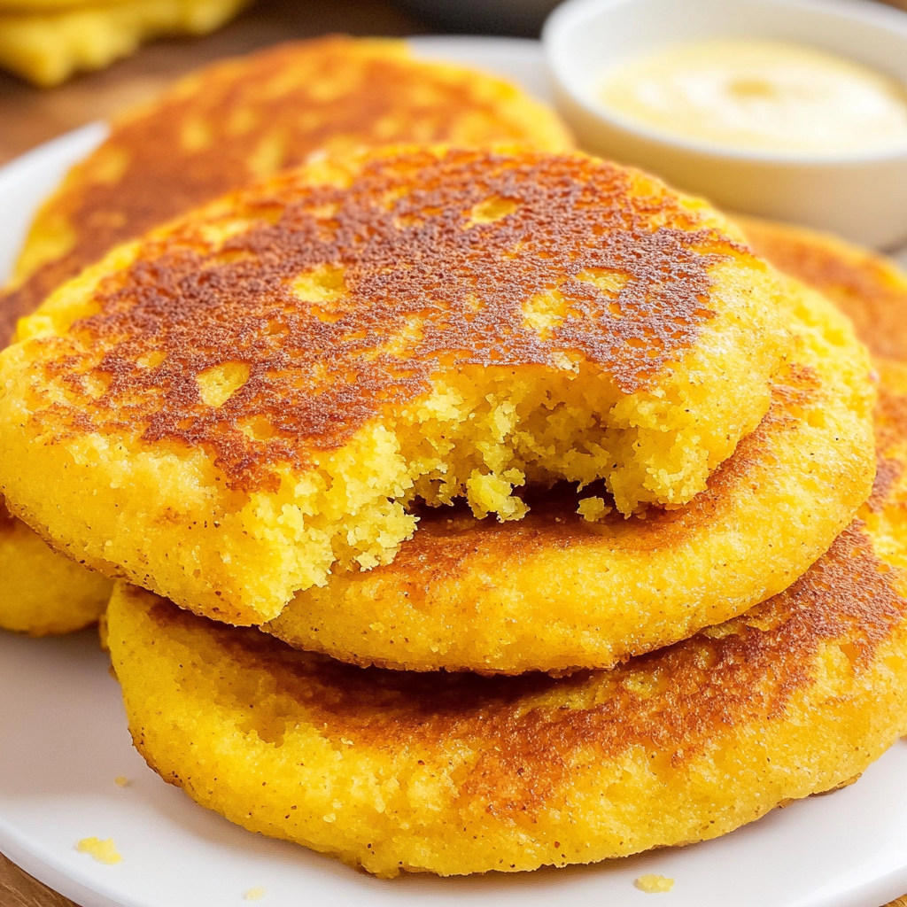 Classic Fried Cornbread Cakes