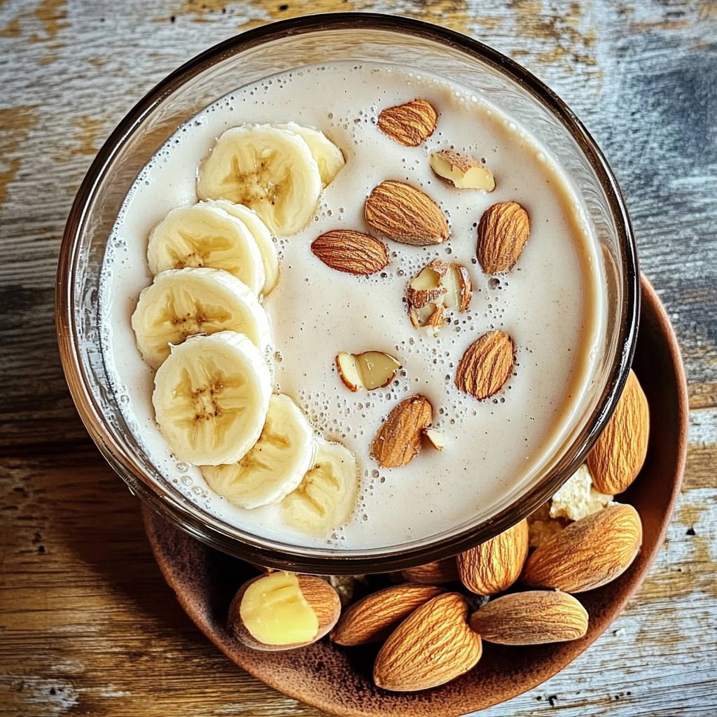 Creamy Banana Almond Smoothie