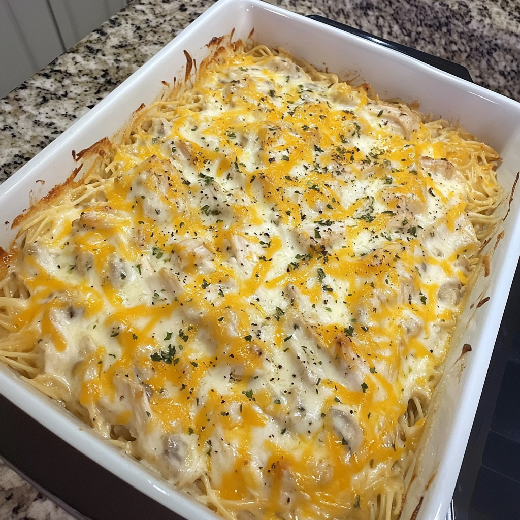 Easy Chicken Tetrazzini