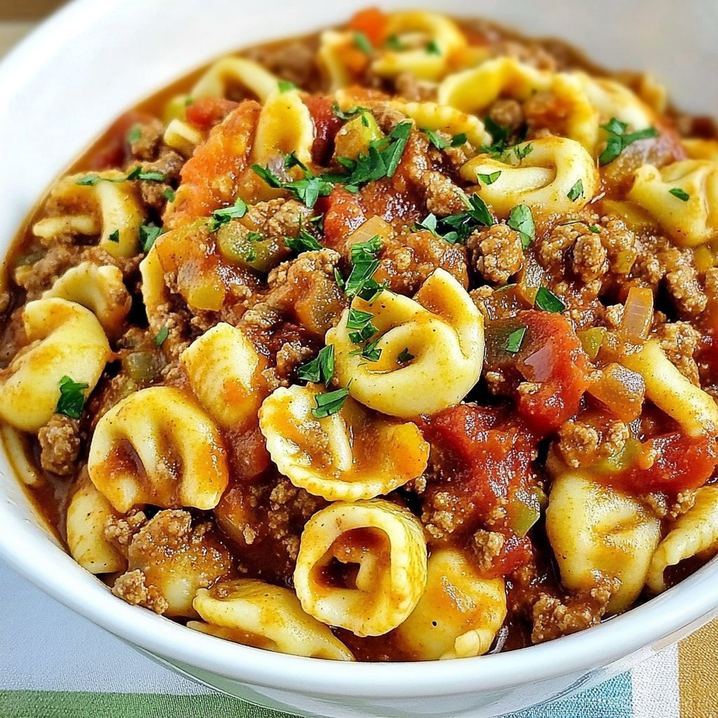   Tortellini Chili Mac