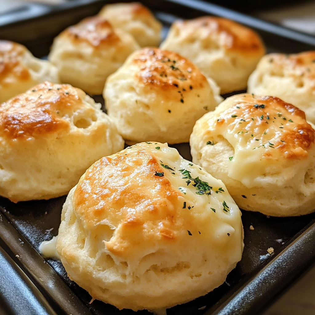 Pillsbury Biscuit Garlic Butter Cheese Bombs