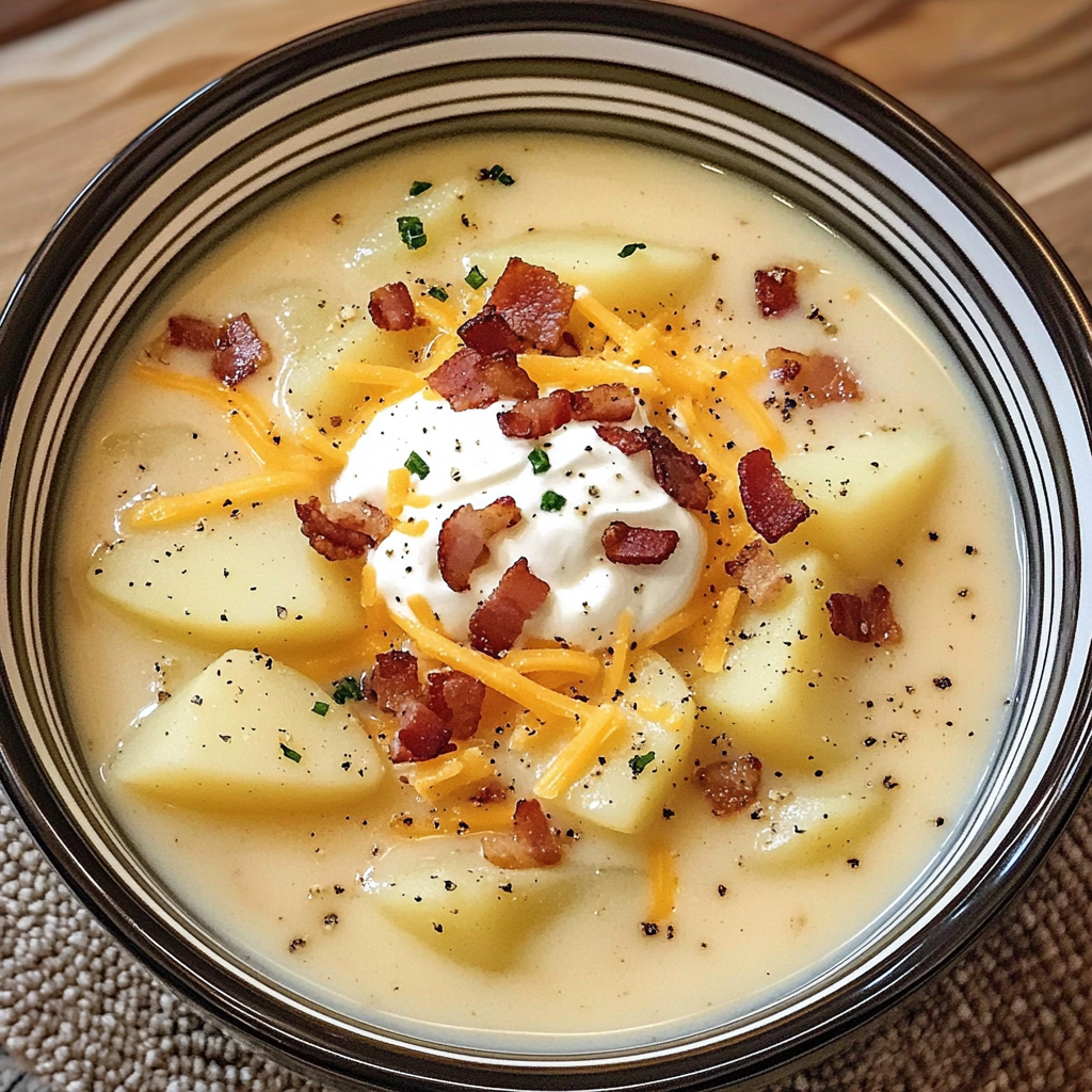 Crock Pot Crack Potato Soup