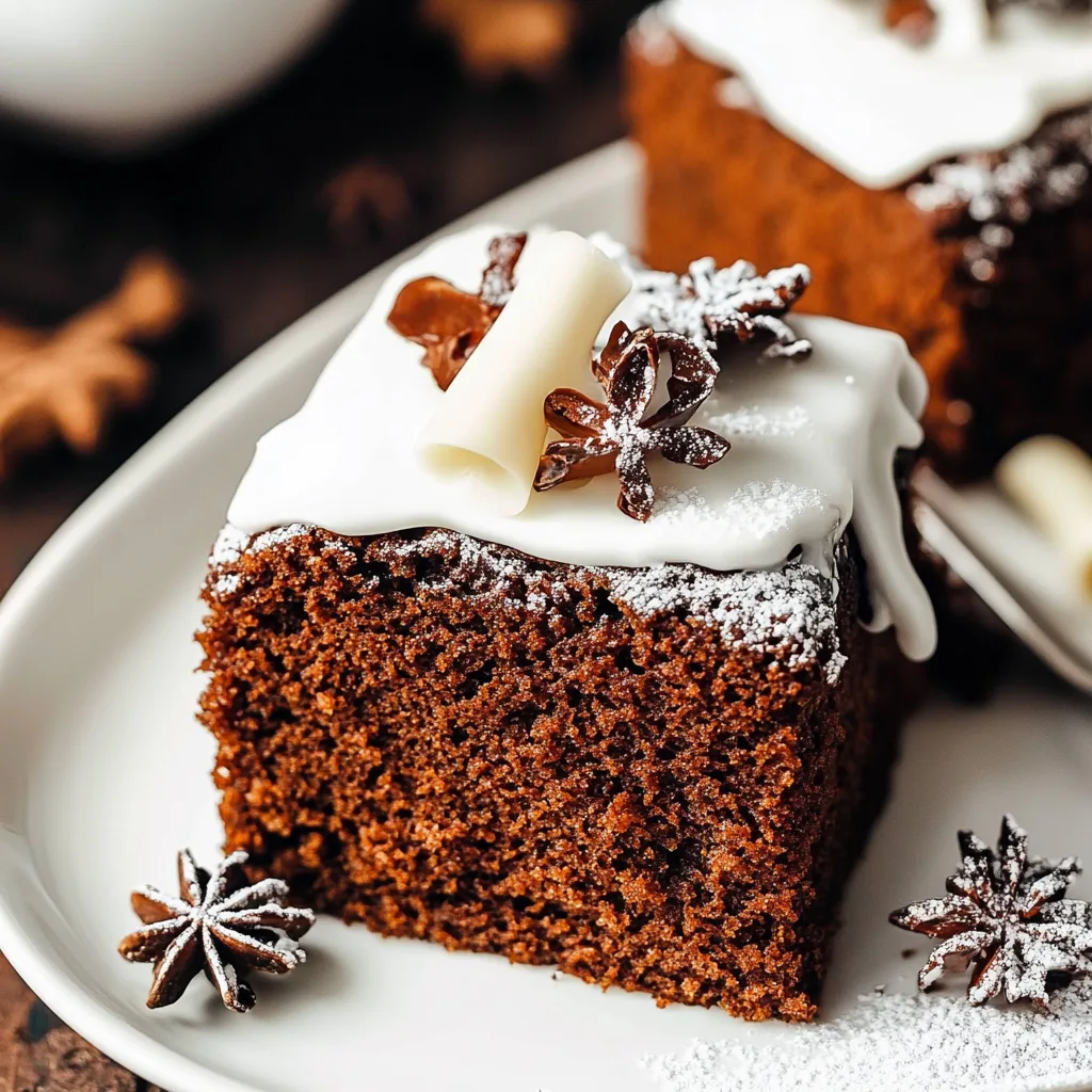 Gingerbread Cake Recipe