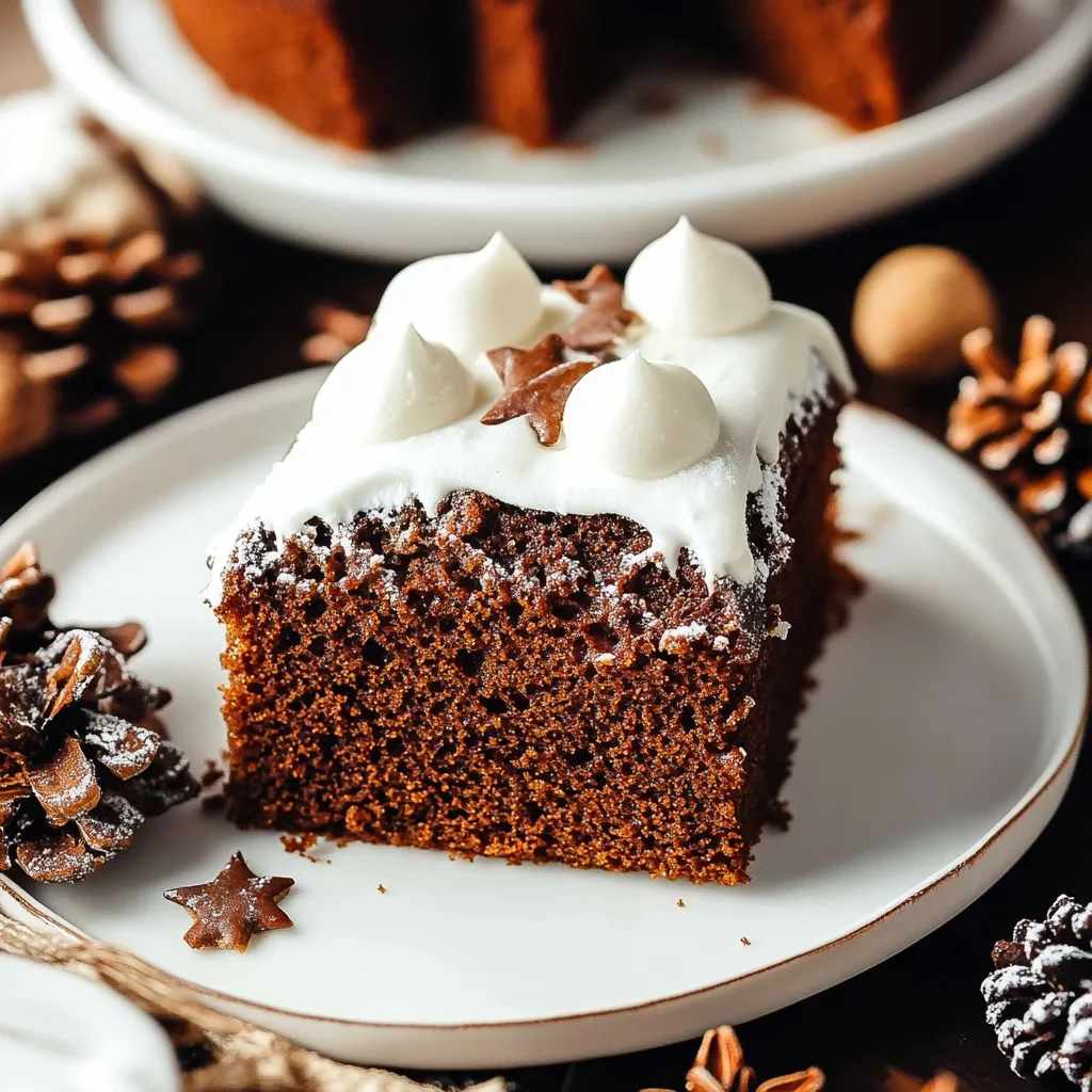 Gingerbread Cake Recipe